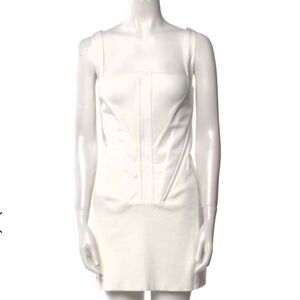 Dion Lee White Mini Dress
